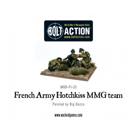 Early War French MMG Team