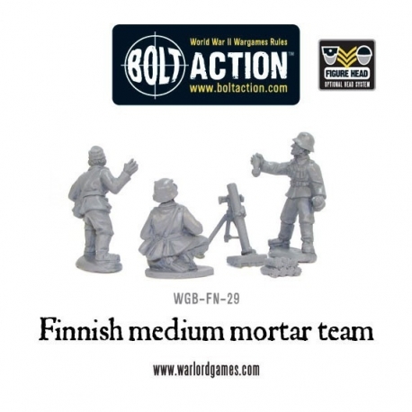 Finnish Medium Mortar Team