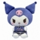 Sanrio Plush Figure Kuromi Pyjama Style M 22 cm