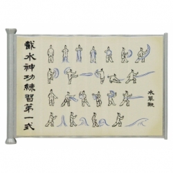 Avatar: la leyenda de Aang Réplica Waterbending Scroll
