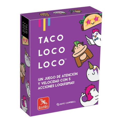 Taco, Loco, Loco card game by Ludilo