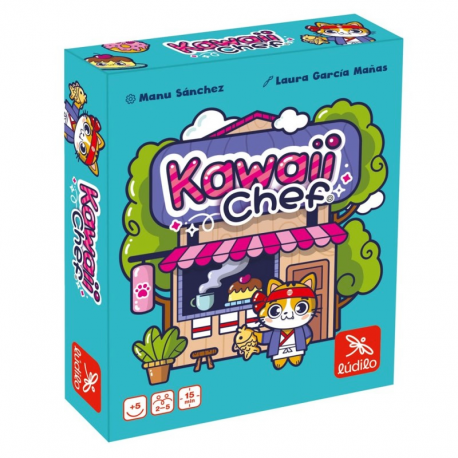Juego de cartas Kawaii Chef de Ludilo
