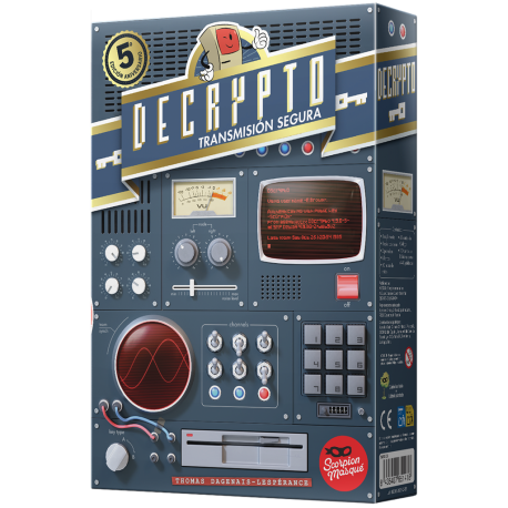 Juego de mesa Decrypto: Transmisión Segura de Le Scorpion Masqué