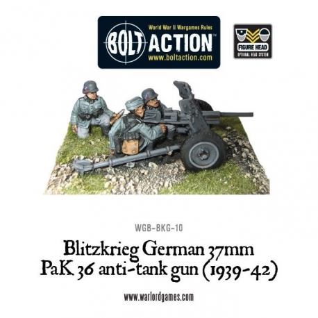 Blitzkrieg German 37mm PaK 36 Anti-Tank Gun (1939-42)