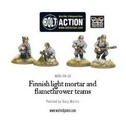 Finnish Light Mortar & Flame Thrower