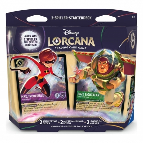 Disney Lorcana TCG 2-Player Starter Set (German)