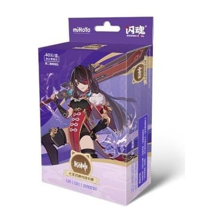Genshin Impact Juego de Cartas Coleccionables - Pre-Build Starter Deck 05 - Beidou - Series 2 (Chino)
