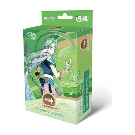 Genshin Impact Trading Card Game - Pre-Build Starter Deck 06 - Baizhu - Series 2 (Chinese)