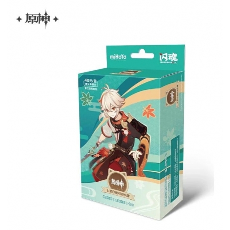 Genshin Impact Trading Card Game Series 03 Pre-Build Starter Deck 07 Kaedehara Kazuha (Chinese)
