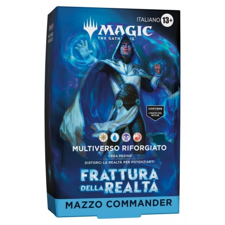 Magic the Gathering Frattura della Realtà Commander Deck Multiverse Reforged Assortment (4) (Italian)