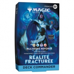 Magic the Gathering Réalité fracturée Commander Deck Multiverse Reforged Assortment (4) (French)