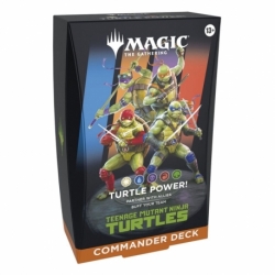 Magic the Gathering Teenage Mutant Ninja Turtles Mazos de Commander Caja (4) (Inglés)