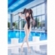 Date A Live Swimsuit Silhouette PVC Figure 1/7 Kurumi Tokisaki Swimwear Ver. 24 cm