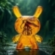 Dunny Art Toy Resin Figura Amber 20 cm