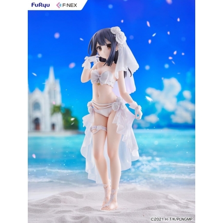 Fate/kaleid liner Prisma Illya: Licht - The Nameless Girl F:NEX Figura PVC 1/7 Miyu Edelfelt Wedding Swimsuit Ver. 21 cm