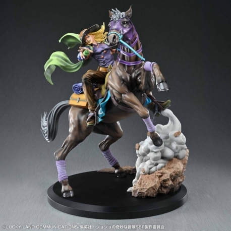 JoJo's Bizarre Adventure: Steel Ball Run Figura Gyro Zeppeli & Valkyrie 31 cm