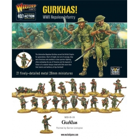 Bolt Action Gurkhas
