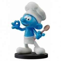 Los Pitufos Estatua Pitufo Cocinero 12 cm