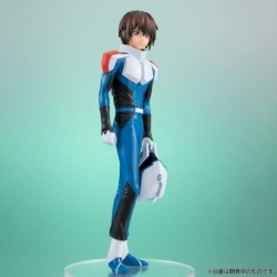 Mobile Suit Gundam SEED Lucrea Lite Figura PVC Kira Yamato Pilot Suit Ver. 20 cm
