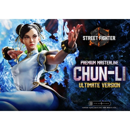 Street Fighter 6 Premium Masterline Estatua 1/4 Chun-Li Ultimate Bonus Version 69 cm