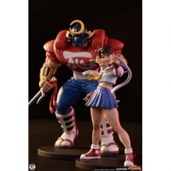 Street Fighter Street Jam Statues 1/10 Sakura & Sodom 22 cm