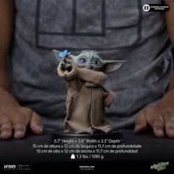 The Mandalorian & Grogu Grogu Collection Estatua Grogu Butterfly Wonder