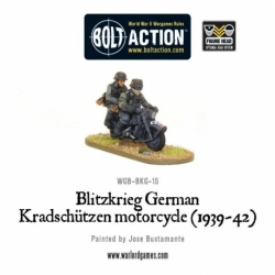 Blitzkrieg German Kradschutzen Motorcycle (1939-42)