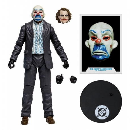 DC Multiverse McFarlane Vault Collection Figura The Joker (Bank Robber) (The Dark Knight) 18 cm