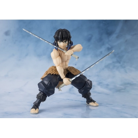 Demon Slayer: Kimetsu no Yaiba Figura S.H. Figuarts Inosuke Hashibira 14 cm