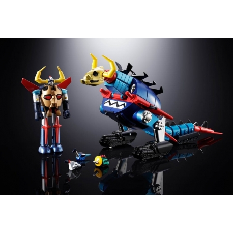 Dino Mech Gaiking Figura Chogokin Daikumaryu & Gaiking 20 cm