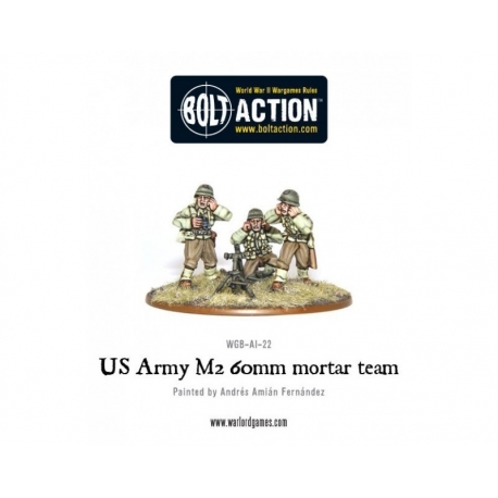 US Army 60mm Mortar Team