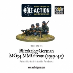 Blitzkrieg German MG 34 MMG Team (1939-42)