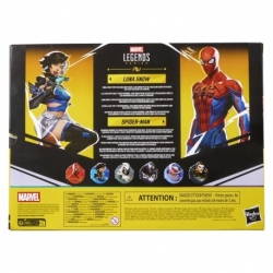 Marvel Rivals Marvel Legends Pack de 2 Figuras Spider-Man & Luna Snow 15 cm