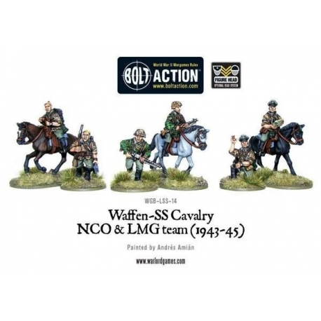 Waffen SS Cavalry NCO & LMG Team (1942-45)