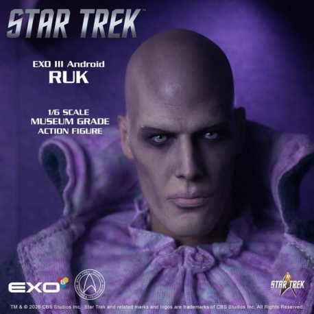 Star Trek: The Original Series Action Figure 1/6 Ruk EXO III Android 33 cm