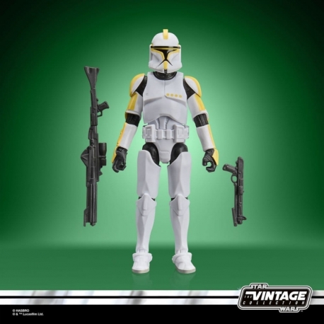 Star Wars Episode II Vintage Collection Figura Clone Trooper Commander 10 cm