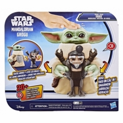 Star Wars: The Mandalorian & Grogu Figura Electrónica Grogu Abrazador & Anzellano 17 cm