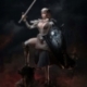 The Girl Under Wolf's Ward Action Figure 1/6 Alina (Silver) 30 cm