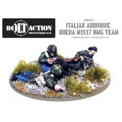 Italian Paratroopers HMG Team