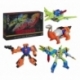 Transformers Age of the Primes Leader Class Pack de 2 Figuras G2 G2 Dinobot Swoop & G2 Dinobot Sludge 19 cm