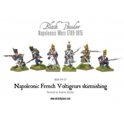 Napoleonic French Voltigeurs Skirmishing