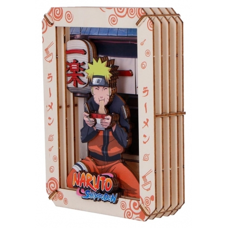 Naruto Model Kit Wooden Theatre Ramen (Medium) 14 cm