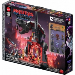 Masters of the Universe Mattel Brick Shop Set de Construcción Snake Mountain