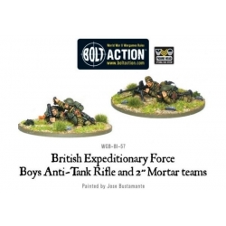 Early War British Anti-Tank Rifle Team