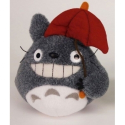 Mi vecino Totoro Peluche Totoro Red Umbrella 15 cm