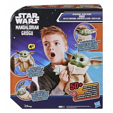 Star Wars: The Mandalorian & Grogu Grogu Compañero de acción 25 cm