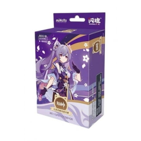 Genshin Impact Trading Card Game - Pre-Build Starter Deck 02 - Keqing - Series 1 (Chinese)