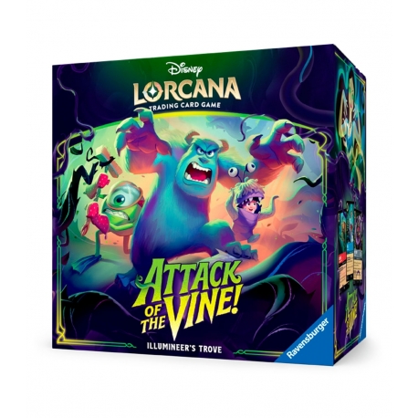 Disney Lorcana TCG Attack of the Vine! Illumineer's Trove (Inglés) de Ravensburger