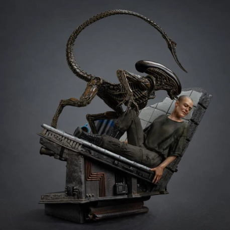 Alien 3 Art Scale Statue 1/10 Ellen Ripley and Dog Alien 23 cm