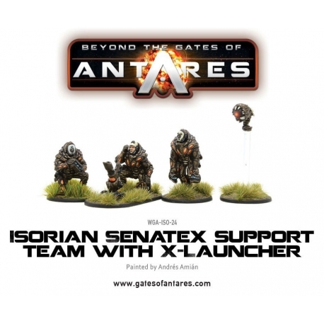 Isorian Senatax Support Team with X-Launcher